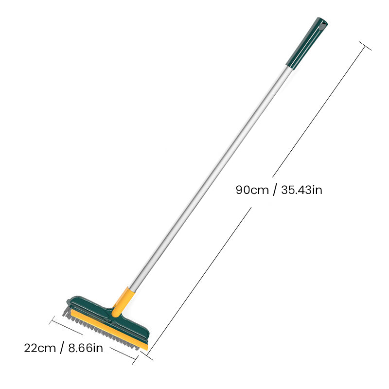 2-in-1 Toilet Floor Gap Cleaning Brush