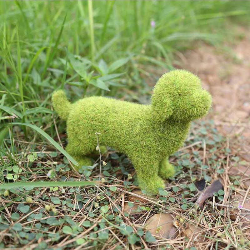Simulation Flocking Cute Puppy Decoration