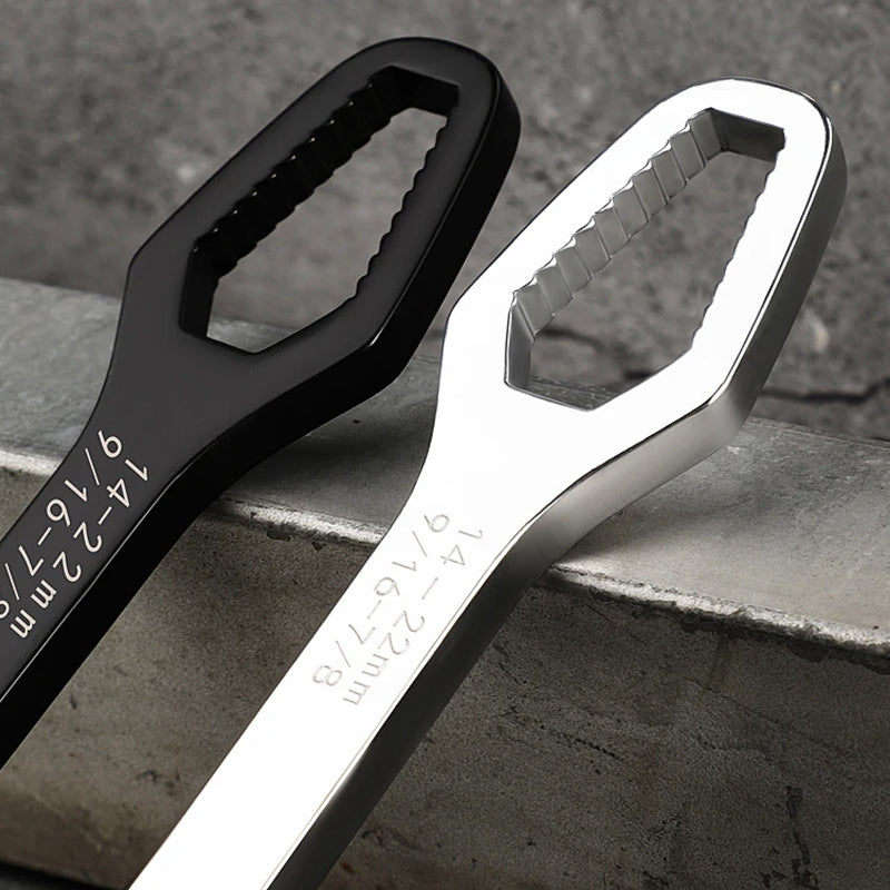 Double-headed multi-function wrench
