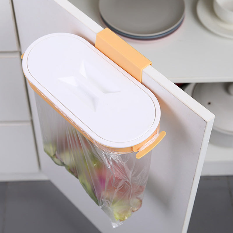 Portable Plastic Garbage Hanging Bag Holder