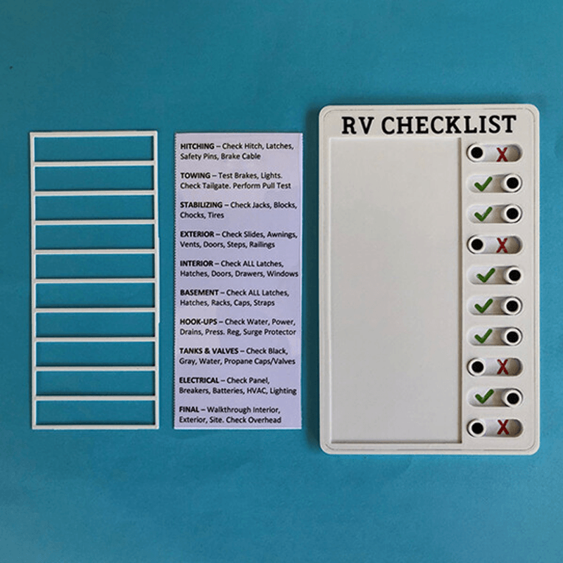 Memo Checklist Board
