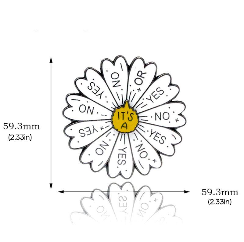Rotating Wheel Brooch