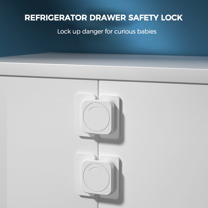 Refrigerator Lock Kids Safety Cabinet Door Lock