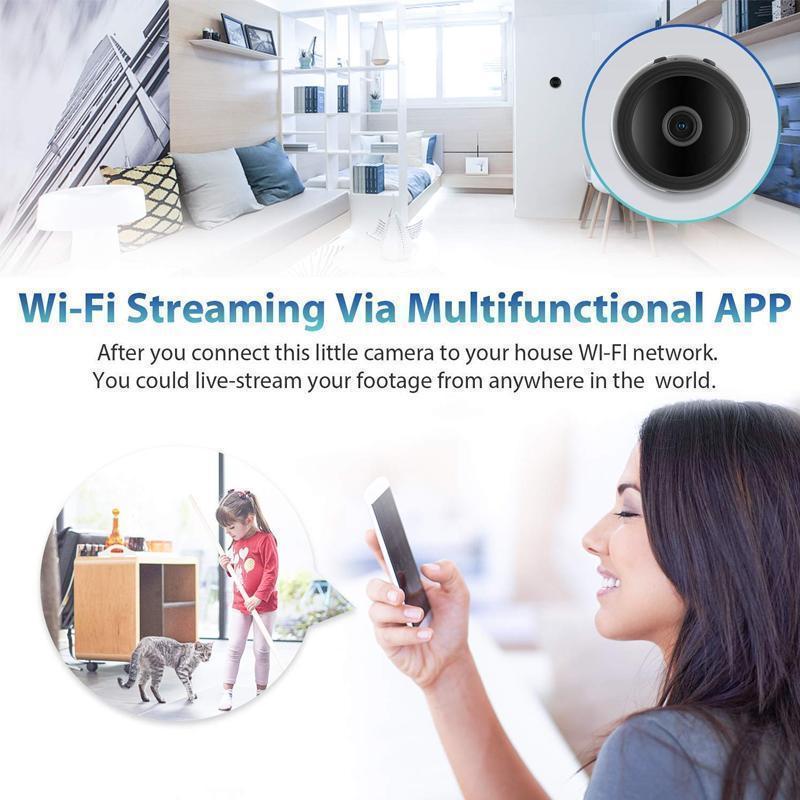 1080p Magnetic WiFi Mini Camera-RV Trailers Reverse Camera