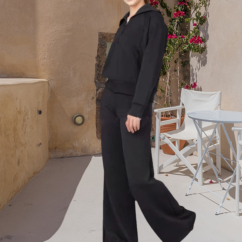 Women's Casual Zipper Set