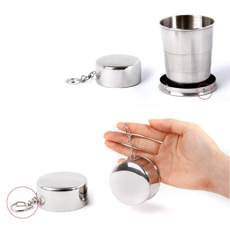 Stainless Steel Foldable Cup