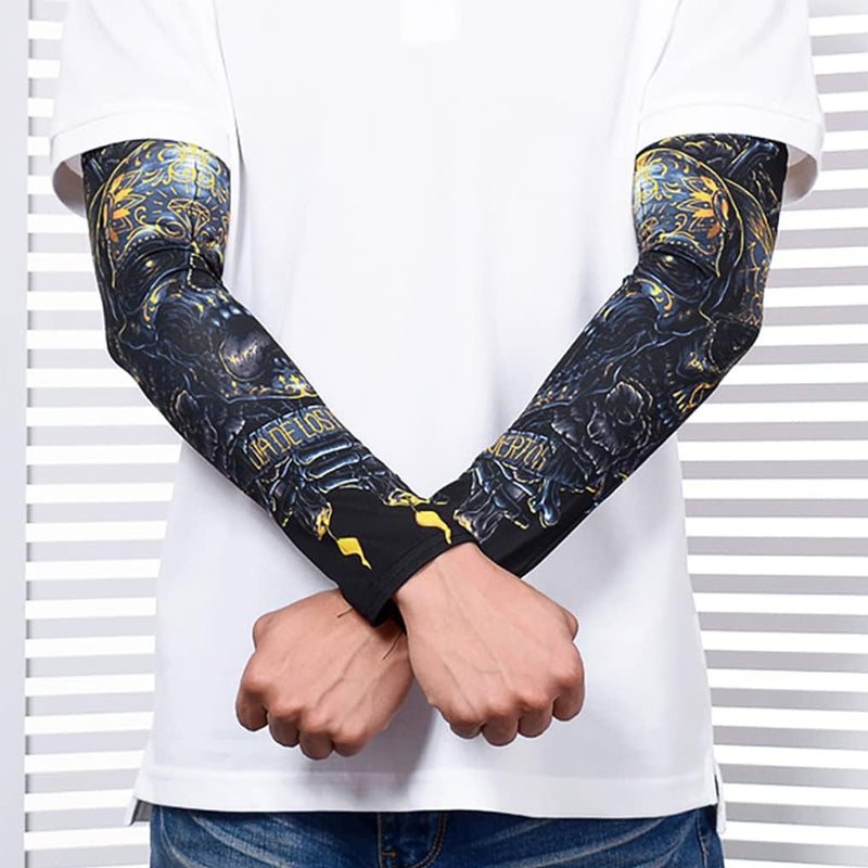 Manchons de bras de tatouage pour hommes