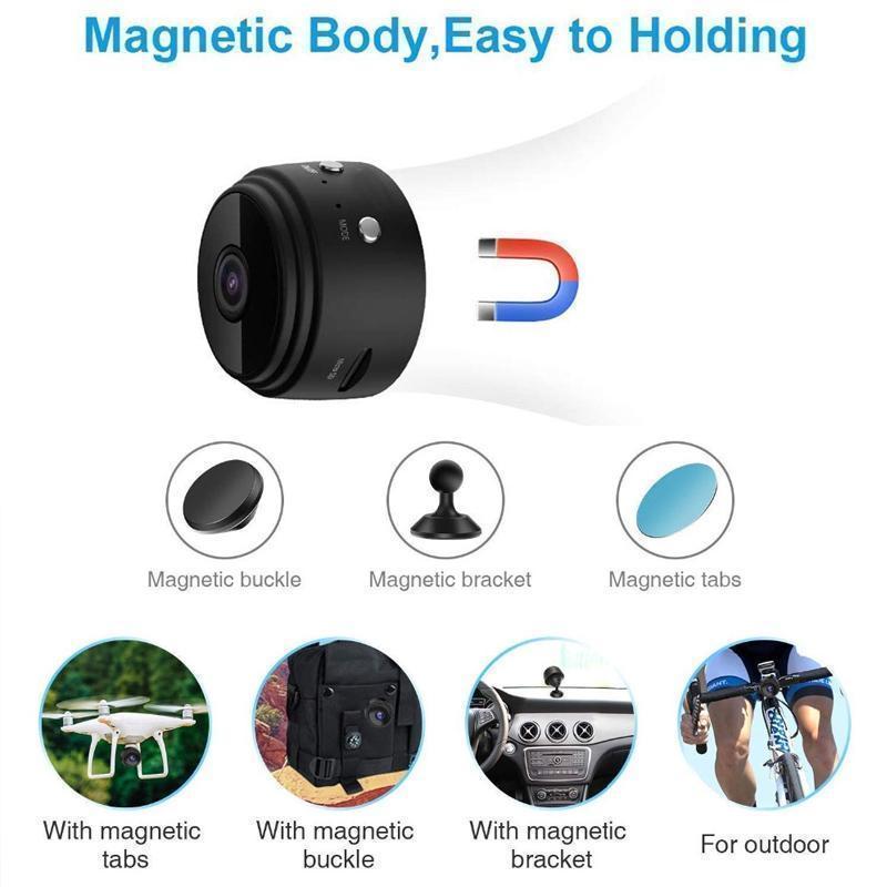 1080p Magnetic WiFi Mini Camera-RV Trailers Reverse Camera