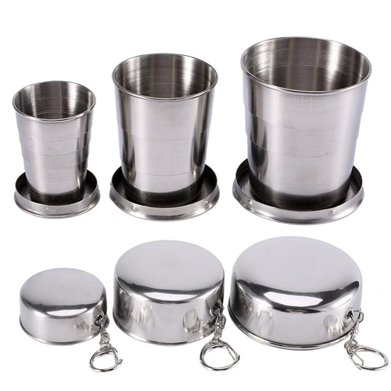 Stainless Steel Foldable Cup