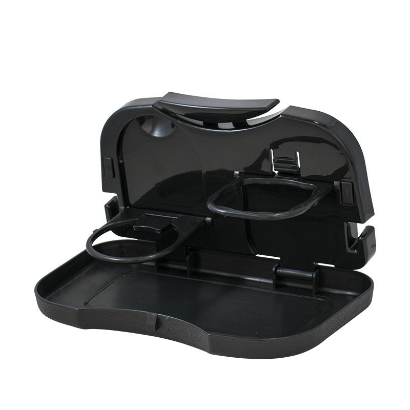 Foldable Car Seat Back Dining Tray Drink Holder