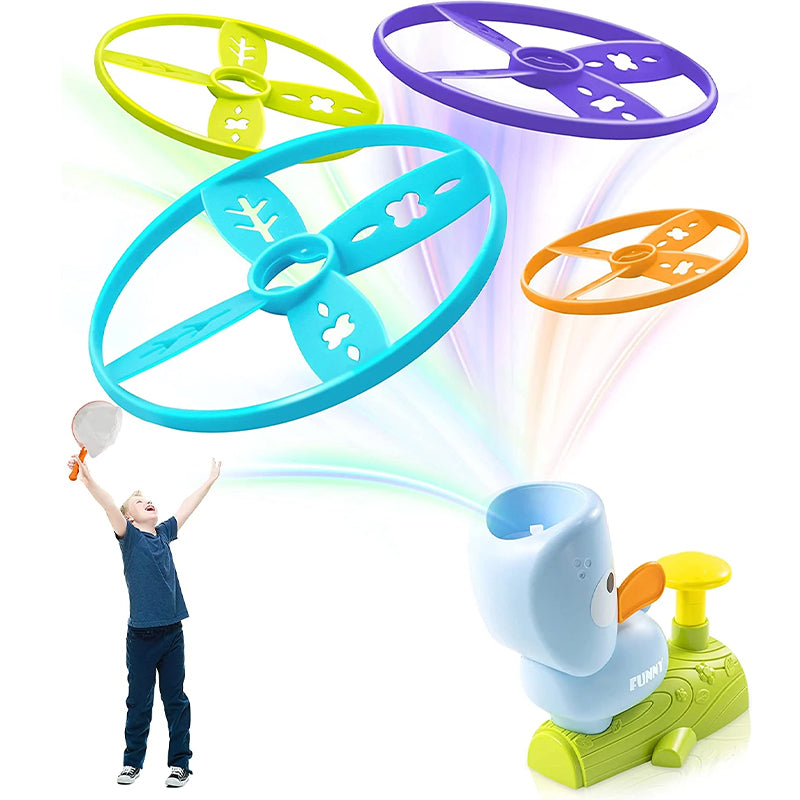 Flying Disc Launcher Toy for Kids