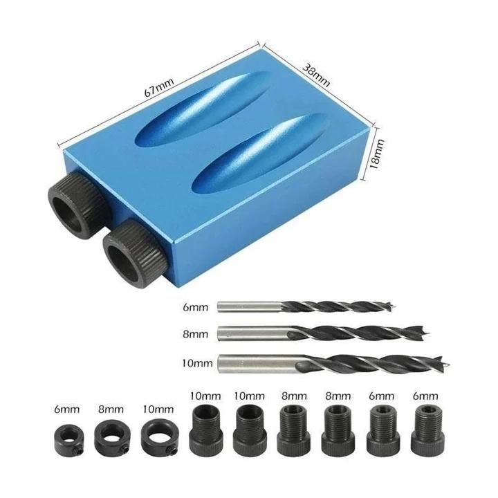 Herramienta para trabajar la madera puncher posicionador