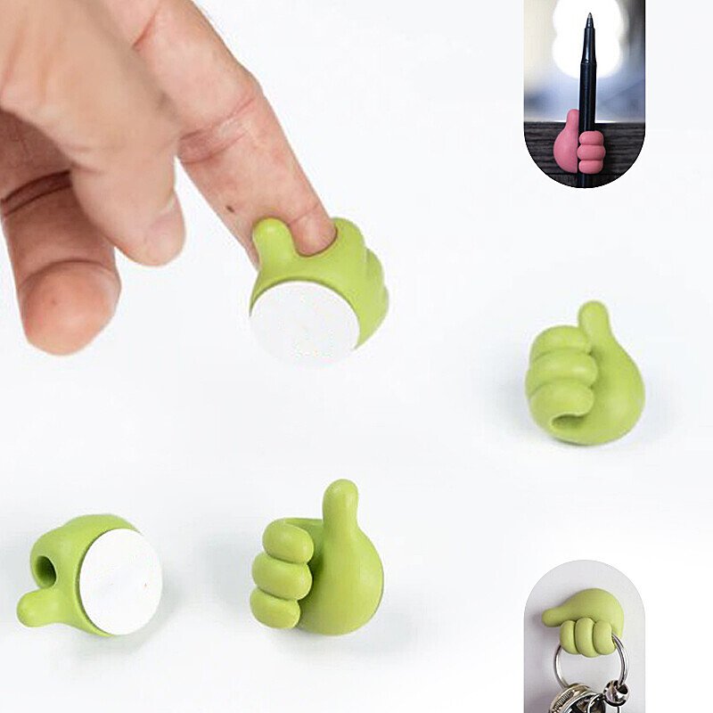 Multifunctional Adhesive Small Hand Hook (4 PCS)