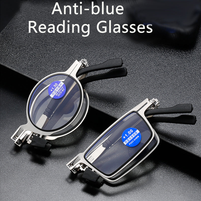 Anti-Blue Folding Ultra Light Reading Glasses