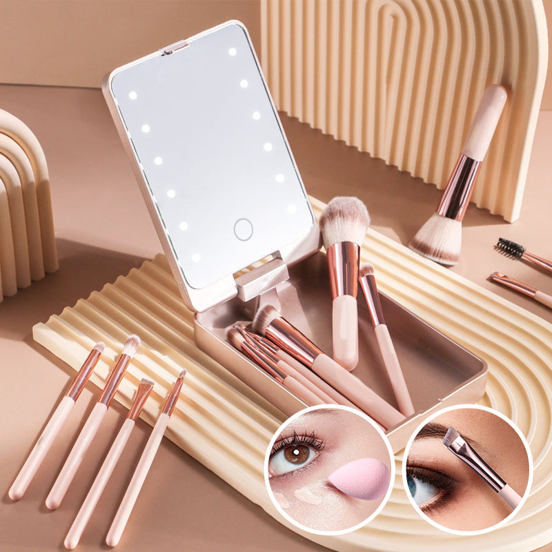 Travel Makeup Brush Set