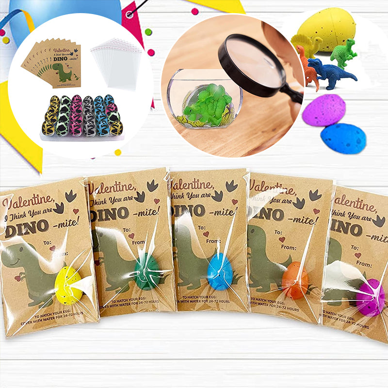 24 Pcs Dinosaur Egg Hatching Card