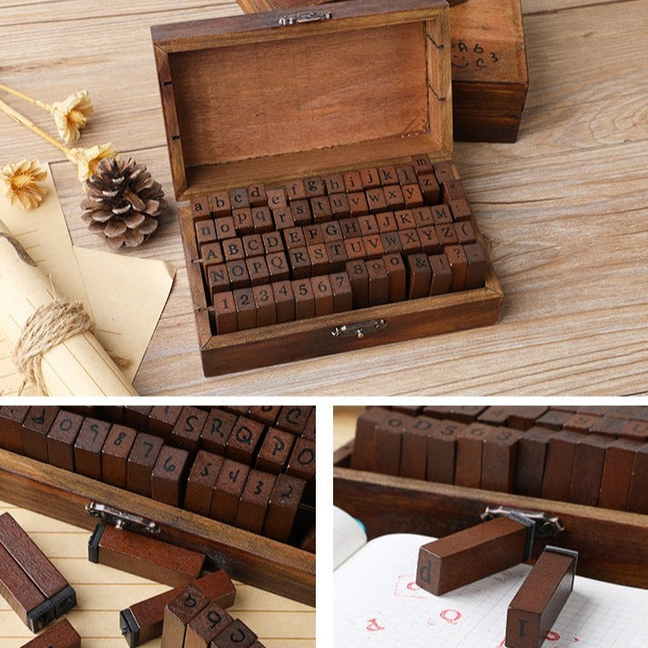 Wood Retro DIY Journal Decoration Seal