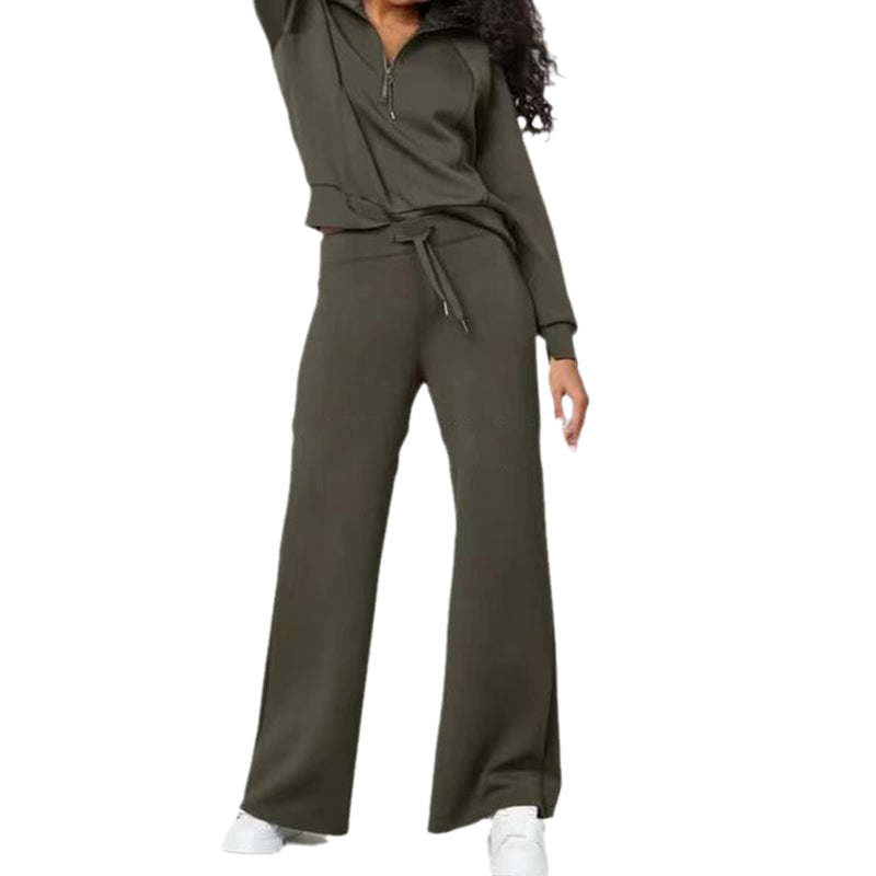Women's Casual Zipper Set