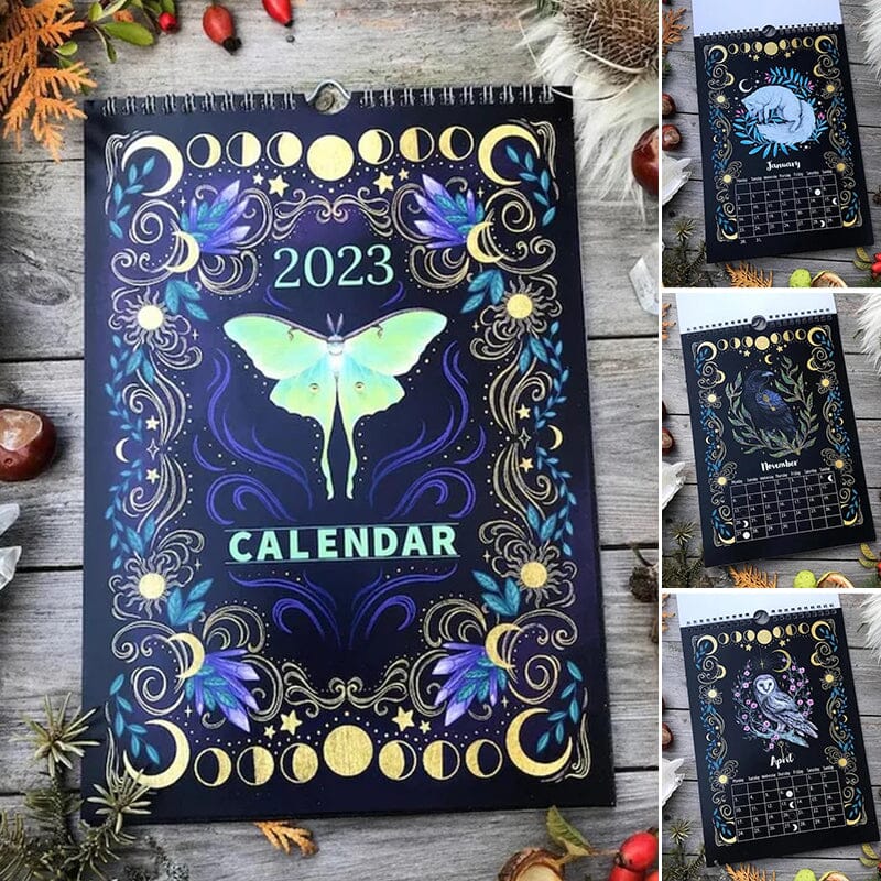 2023 Dark Forest Lunar Calendar Mysterious Animals Calendar